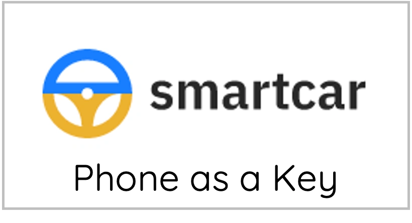 Smartcar phone as a key integration